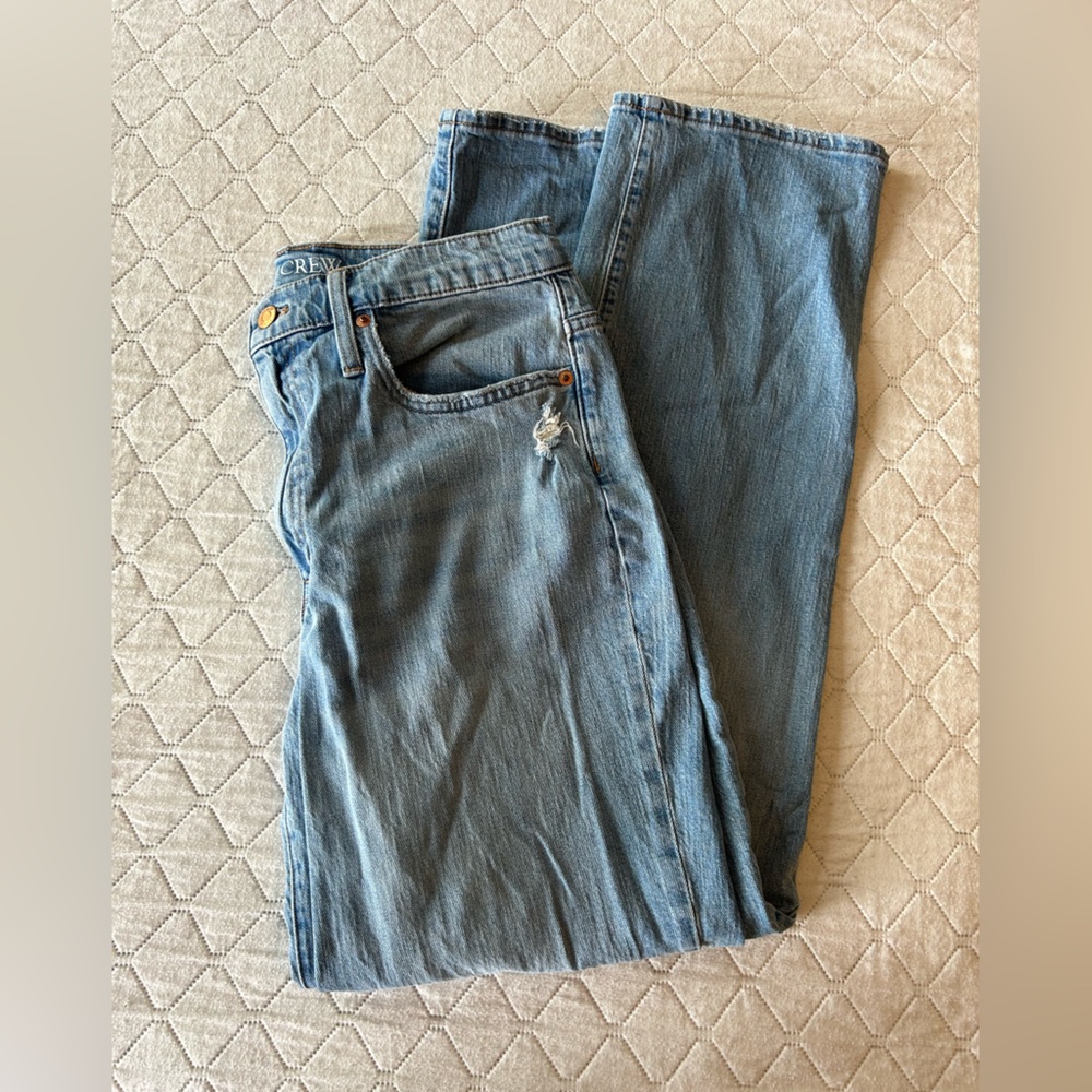 J. Crew Slim Boyfriend Jean Light Wash - 30 Tall